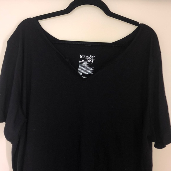 Terra&sky black T-shirt - Picture 1 of 5